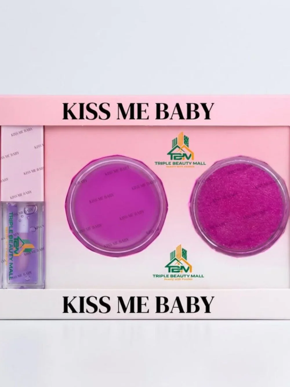 Grape 3-in-1 Lip Mask, Balm & Oil Gift Set